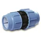 shumee PE prehod 110-90 mm modro tesnilo PN16