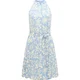 Ragwear Poletna obleka Angylee svetlo modra/bela