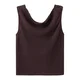 MANGO Top GEMMA temno rjava