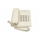 Panasonic KX-TS500PDW telefon Analogni telefon Bijelo