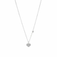 Liu Jo Očarljiva jeklena ogrlica s srčki Brilliant LJ1637