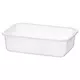 IKEA 365+ Posuda za hranu, pravougaono/plastika, 1.0 lPrikaži specifikacije mera