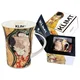 Carmani PORCELANSKA SKODELICA GUSTAV KLIMT KOLAZ ELEGANTNO DARILO ZA KAVO ZA DOM