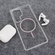 Maska za Samsung S25 Ultra Mag Case Clear Slim roze