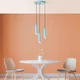 Conceptum Hypnose Luster Kesik-6916, 75-114cm, 40 cm, 3xE27, IP20, Tirkizni