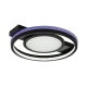 Rabalux Plafonjera Shirin, RGB, LED, Sa daljinskim, 40W, 3000-6500K, 43cm, Crno-bela