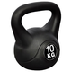 VIDAXL kettlebell utež v obliki zvona 10 kg