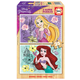 Drevené puzzle Disney Princess Educa 2x25 dielov EDU19288