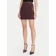 Elisabetta Franchi Mini krilo GO-148-57E2-V380 Rjava Slim Fit