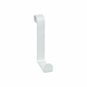 WENKO 23545100-Vešalica za vrata 7,6x6 cm bela