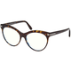 TOM FORD Okvir za naočare Blue Block 0FT5827-B 5255, Ženski, Braon