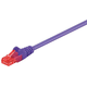 Omrežni kabel UTP CAT6 2M vijola PVC