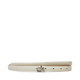 Ženski pas Calvin Klein Ck Buckle Skinny Belt 1.5 K60K612932 Bela