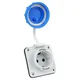 tp electric Hermetična Schuko vtičnica 230V IP68 0639