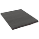Vidaxl Stenska polica temno siva 40x50x2 cm obdelana trdna hrastovina