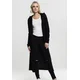 Womens hooded sweater made of soft feathers - black