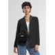 Womens long blazer black