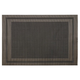 Set of 4 table mats, 45 x 30 cm, Black