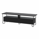 Črna TV omarica 150x45 cm Dilly – Marckeric