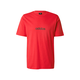 ADIDAS SPORTSWEAR Funkcionalna majica Essentials Linear živo rdeča/črna