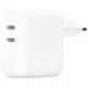 Apple 35W Dual USB-C Power Adapter MW2K3ZM/A hitri polnilec za iPhone, iPad in MacBook Air A2676
