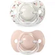 Suavinex Birdies Anatomical Silicone 0-6m duda Pink 2 kos