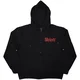 Slipknot Skull Teeth (Back Print) Black XL Kapuco
