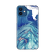 Silikonska maska za iPhone 12 6.1 Blue Marble Print plava