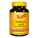 Natural Wealth Omega 3-6-9, 60 mehkih kapsul