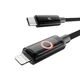 Kabl AVAX CB650 Pulsey / USB-C to Lightning / 27W / 0.5m braided / Gray