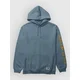 Salty Crew Refuge Fleece moški pulover s kapuco slate