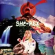 Eee Gee - She-Rex (Limited Edition) (Yellow/Black Marbled Coloured) (LP)