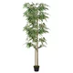 Greatstore Umetno bambusovo drevo 988 listov 150 cm zeleno