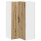 Vidaxl omara za vogal PORTO Umetni hrast 57 x 57 x 100 cm