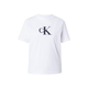 Calvin Klein Jeans Majica  mornarska / bela