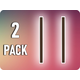 V-TAC LED stenska svetilka 17W 2160Lm rjavo-rdeča CORTEN IP65/2-PACK! Barva světla: Teplá bílá