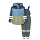 PLAYSHOES Funkcionalna obleka marine/svetlo modra/temno siva/travnato zelena
