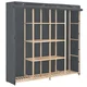 Ormar od tkanine sivi 173 x 40 x 170 cm