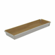 de Buyer Pastry pekač pecivo 35x10,5xh3,5cm perforiran s folijo/snemljivo dno/inox