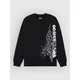 DC Side Flame Crew Sweater black