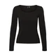 Vero Moda Bluza Maxi My 10228809 Črna Slim Fit