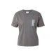 QUIKSILVER Majica nebeško modra/temno siva/sivka/bela