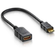 PremiumCord Flexi adapter HDMI tipa A ženska - mini HDMI tipa C moški za prilagodljivo povezavo