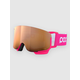 POC Pocito Nexal Fluorescent Pink Kids Goggle partly sunny light orange