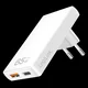 Punjač slim PD 65W, USB AF, USB CF type C, Logilink