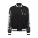 Versace Jeans Couture Prijelazna jakna, crna / bijela
