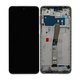 Xiaomi Redmi Note 9 Pro - LCD zaslon + steklo na dotik + okvir (Interstellar Grey) - 560003J6B200 Genuine Service Pack