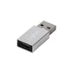Logilink USB adapter USB-A/M na USB-C/F, srebrni