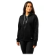 Ženski pulover Bauer WMNS Team Full Zip Black S
