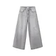 MANGO KIDS Kavbojke siv denim